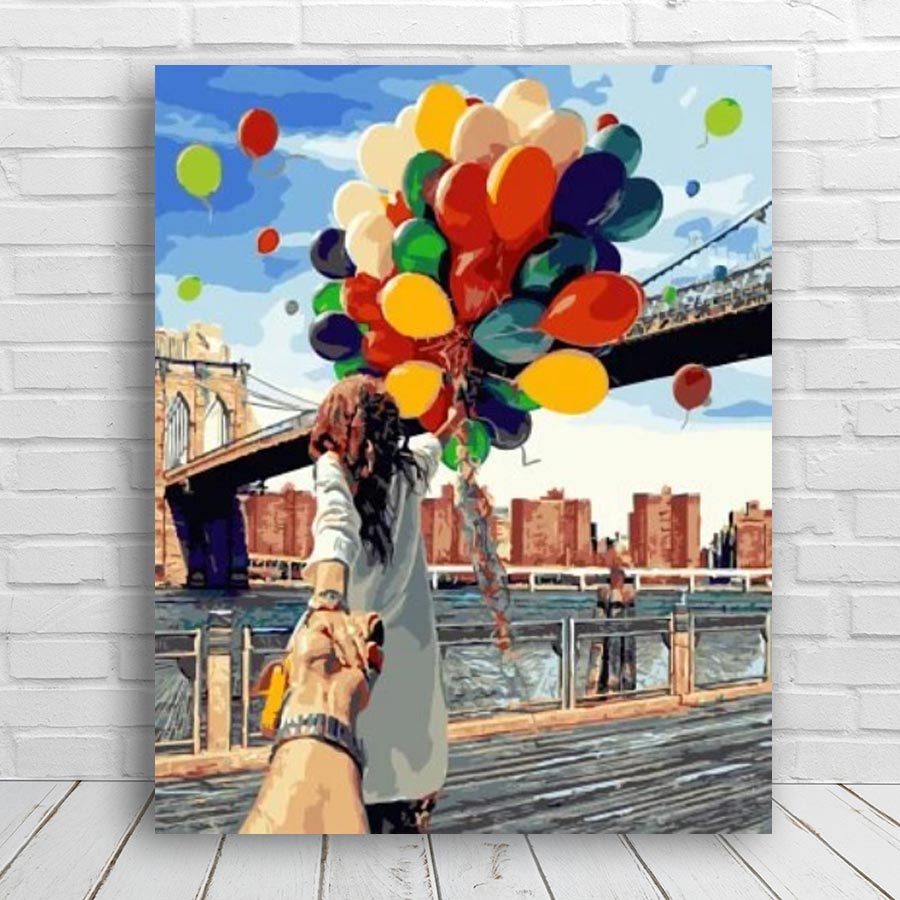 Follow Happiness | 35easy Paint By Number Follow Happiness | 35easy Paint By Number