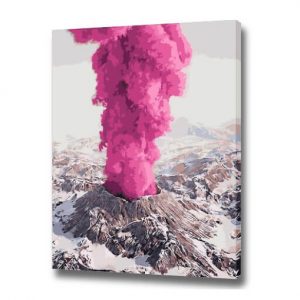 Volcano Scenery | 35easy Paint By Number