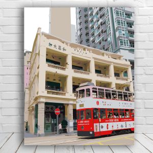 Hong Kong Style - The Streets of Wan Chai | 35easy Paint By Number