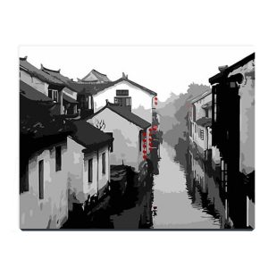 Ancient Town in China | 35easy Paint By Number