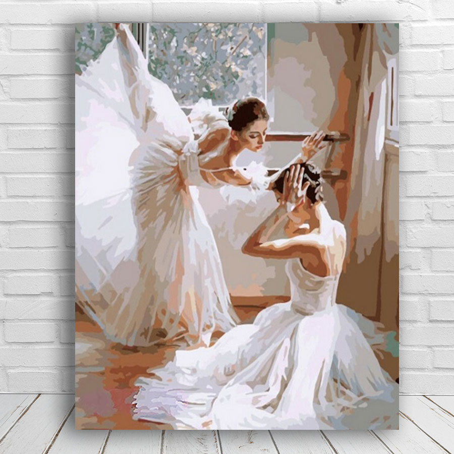 Ballet Dancers | 35easy Paint By Number Ballet Dancers | 35easy Paint By Number
