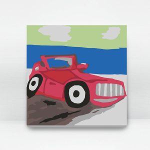 Red Car | 35easy Paint By Number